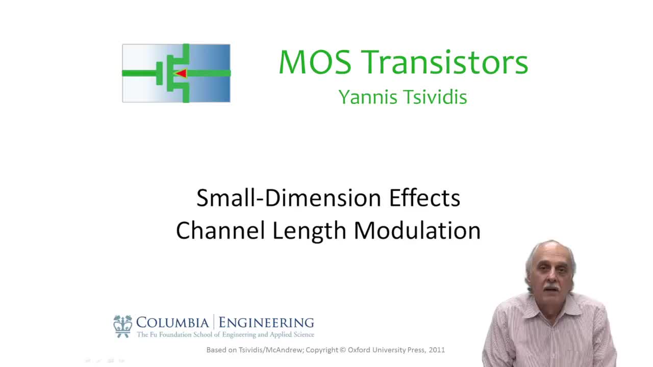 #MOS晶体管  小尺寸效应–信道长度调制第1部分
