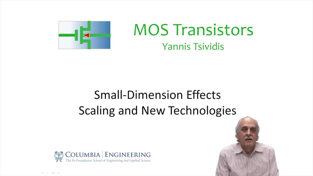 #MOS晶体管  小尺寸效应-缩放和新技术