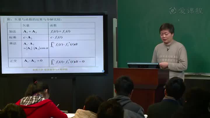 #硬聲創(chuàng)作季  信號與系統(tǒng)：47-教學(xué)錄像-信號與矢量比較———運(yùn)算與分解