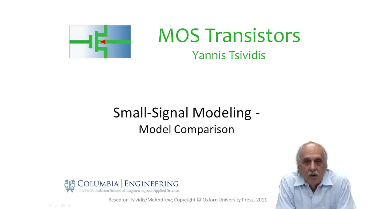 #MOS晶体管 小信号模型–模型比较