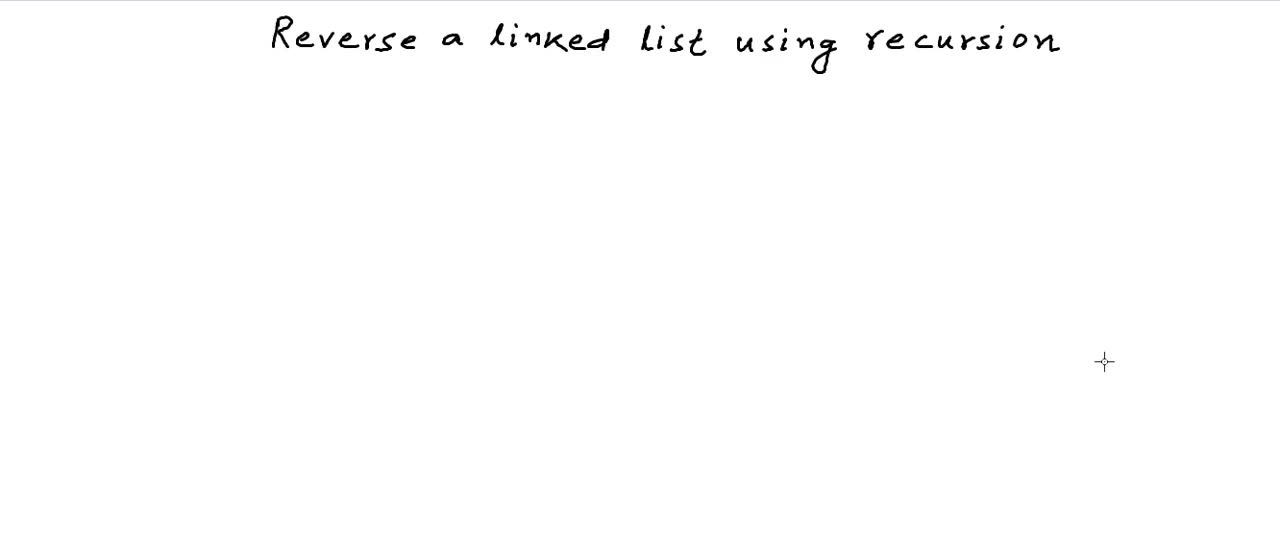 #硬聲創作季  程序員圖文講解數據結構：鏈表：反轉一個鏈表 ( 遞歸方式實現 )