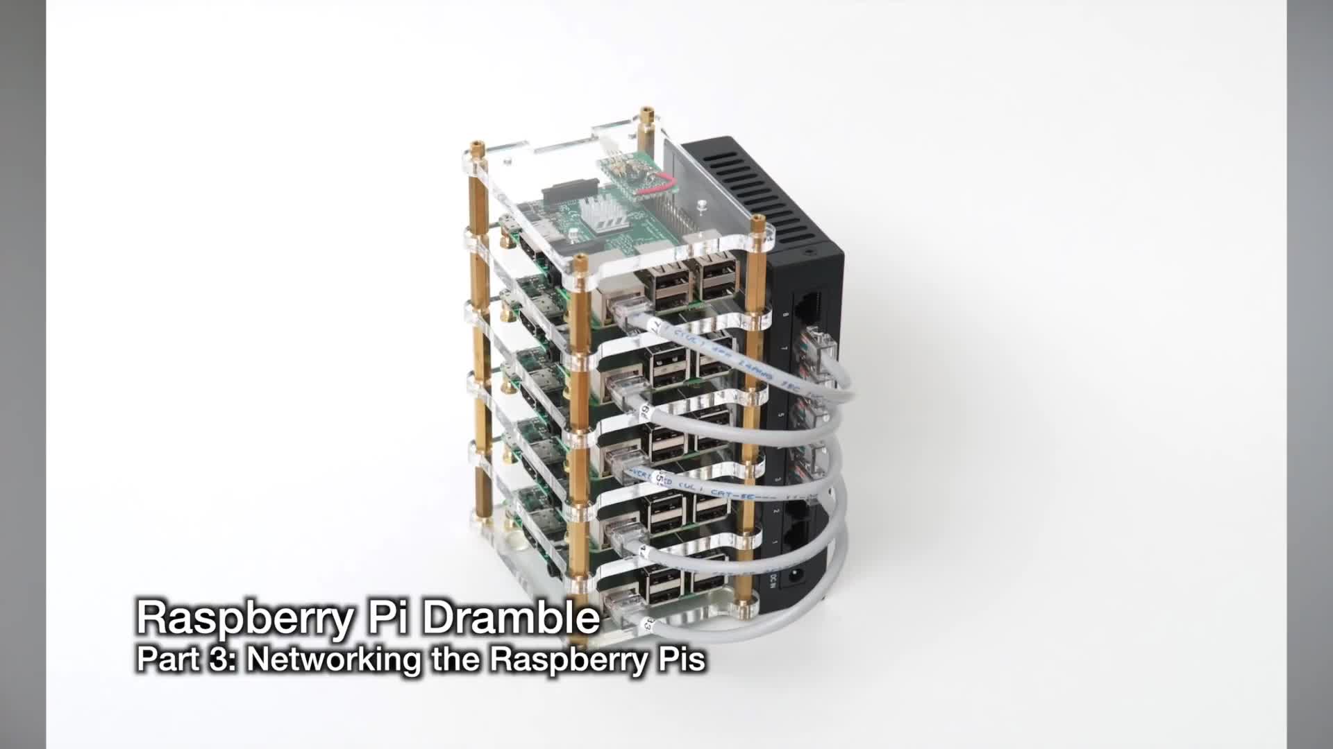 #硬声创作季  树莓派教程：Network a Cluster of Raspberry Pis (Pi Dr