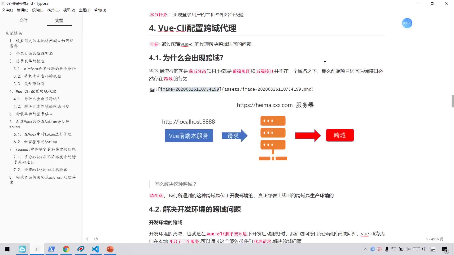 #硬聲創(chuàng)作季  全棧項目首套HR-saas項目管理實戰(zhàn)課程：4.1為什么會出現跨域