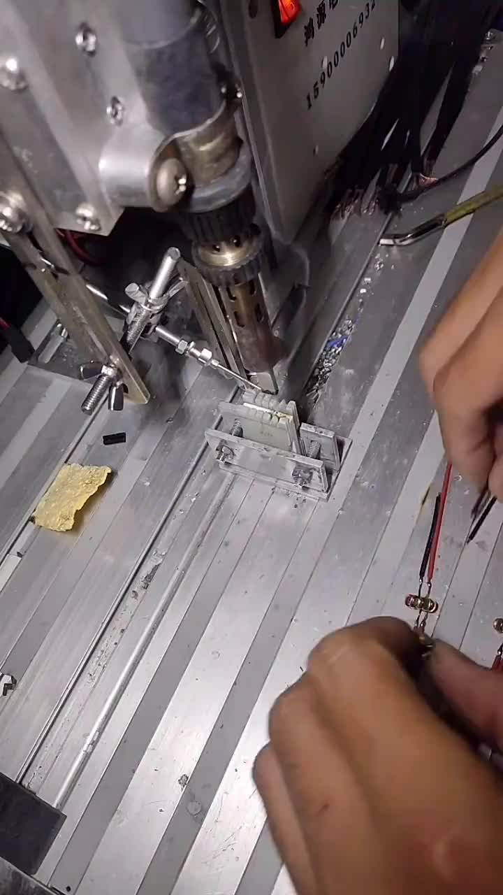 電感焊線機,讓你不再為招不到焊錫工而煩惱,操作簡單,上手快！#自動焊錫機#電感 #硬聲創作季 