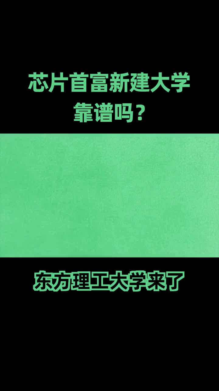 芯片首富功成名就,200亿回乡建立东方理工大学,对标西湖大学,大家觉得这事儿能成吗？ #硬声创作季 