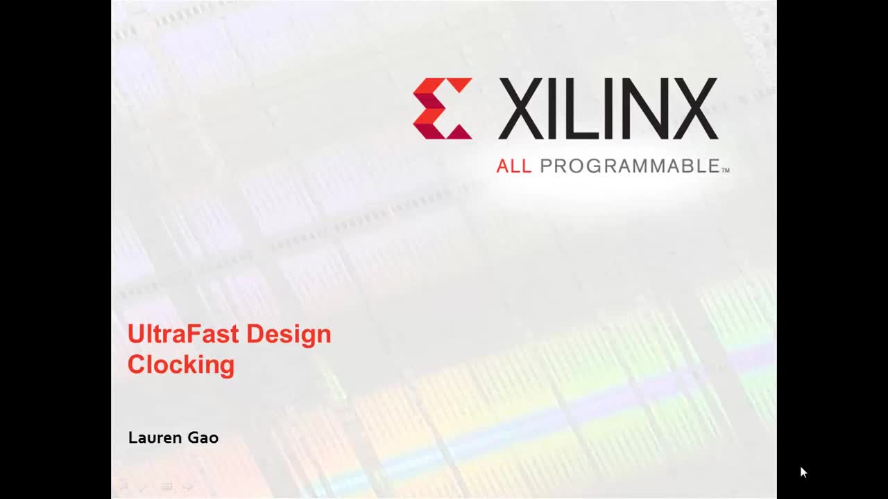 #硬声创作季 #FPGA Xilinx开发-23 UltraFast设计方法学2时钟-1