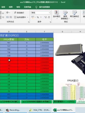 FPGA,Xilinx,RGB,显示屏,TFT