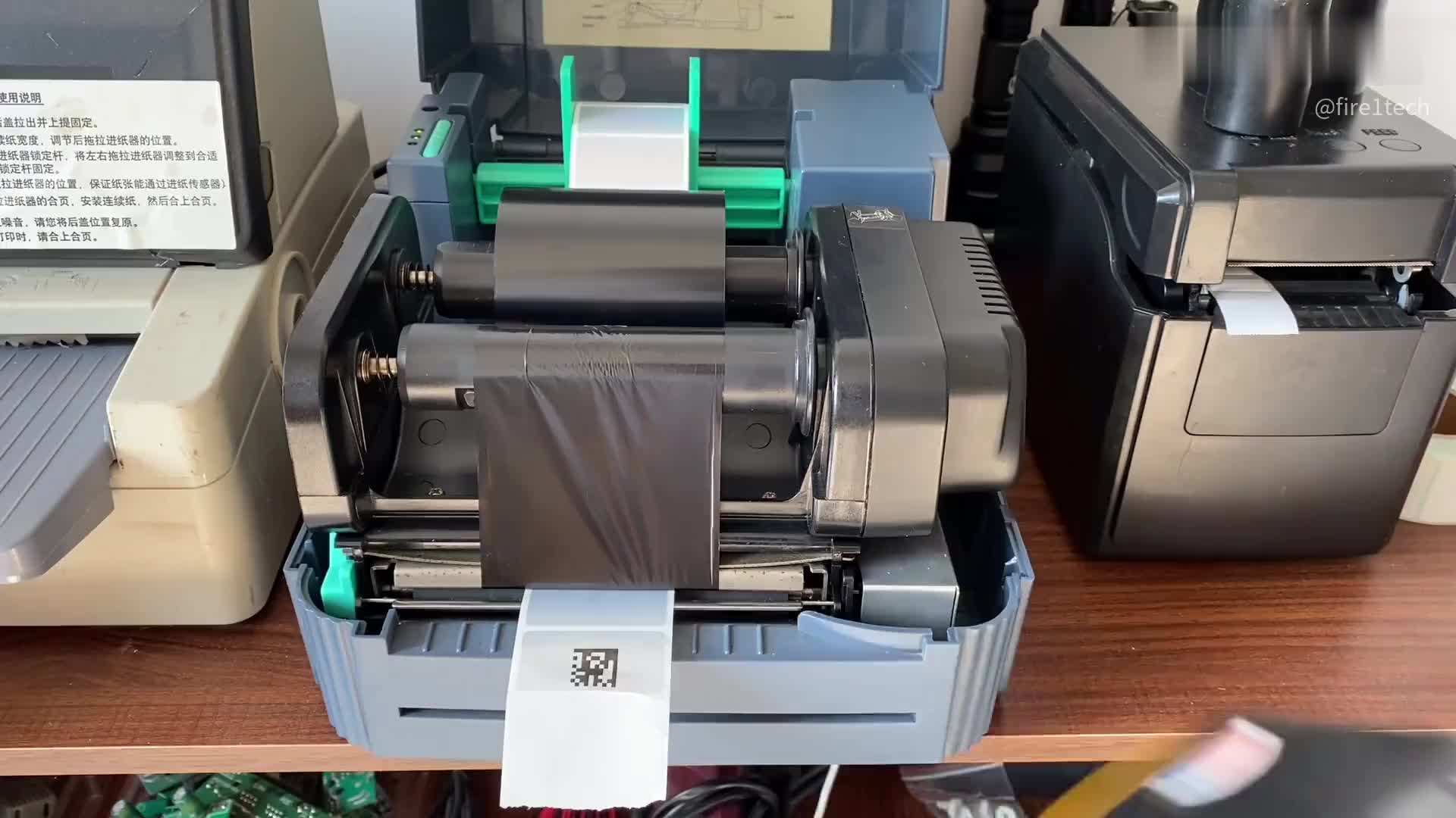 #硬声创作季  拆解TSC热转印打印机，为什么它能打印多种材料，不同耗材又有何区别？