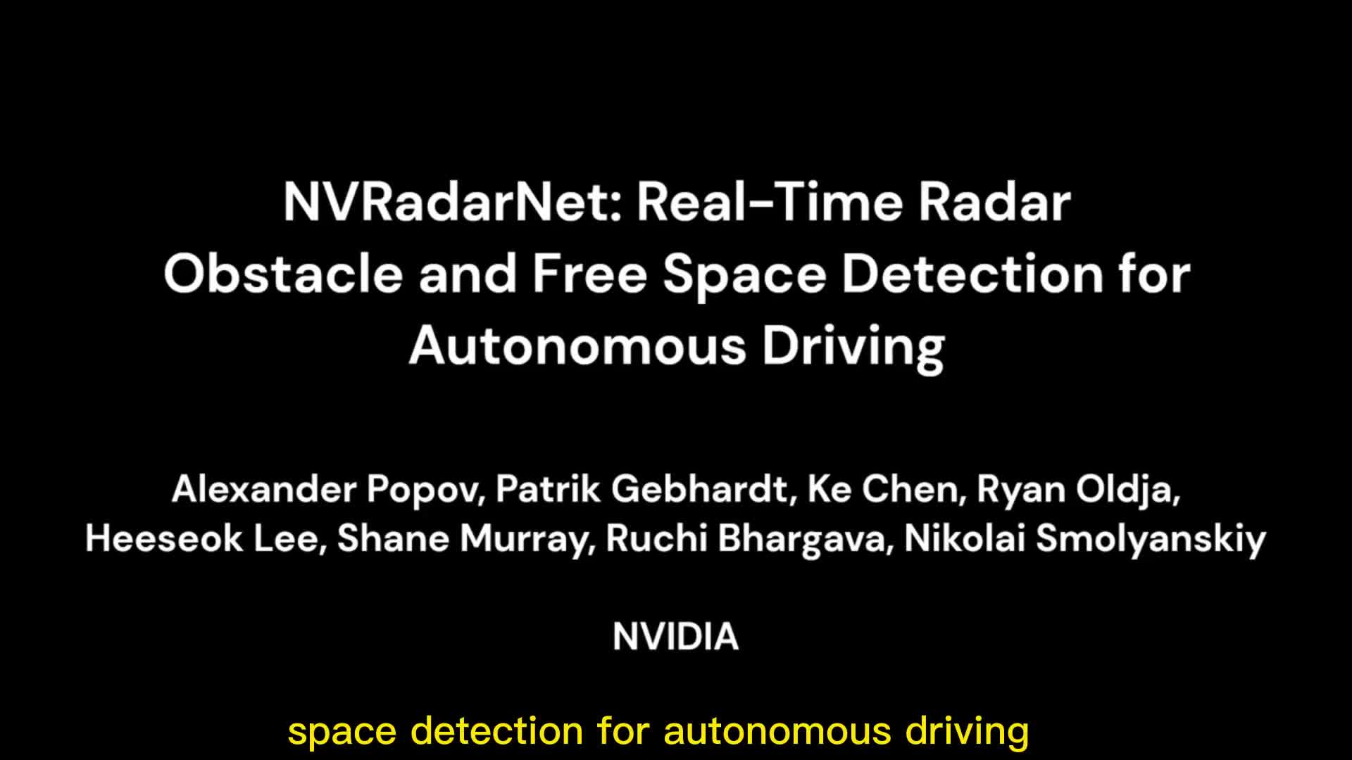 #硬声创作季  NVRadarNet 自动驾驶中实时RADAR障碍物和FreeSpace检测