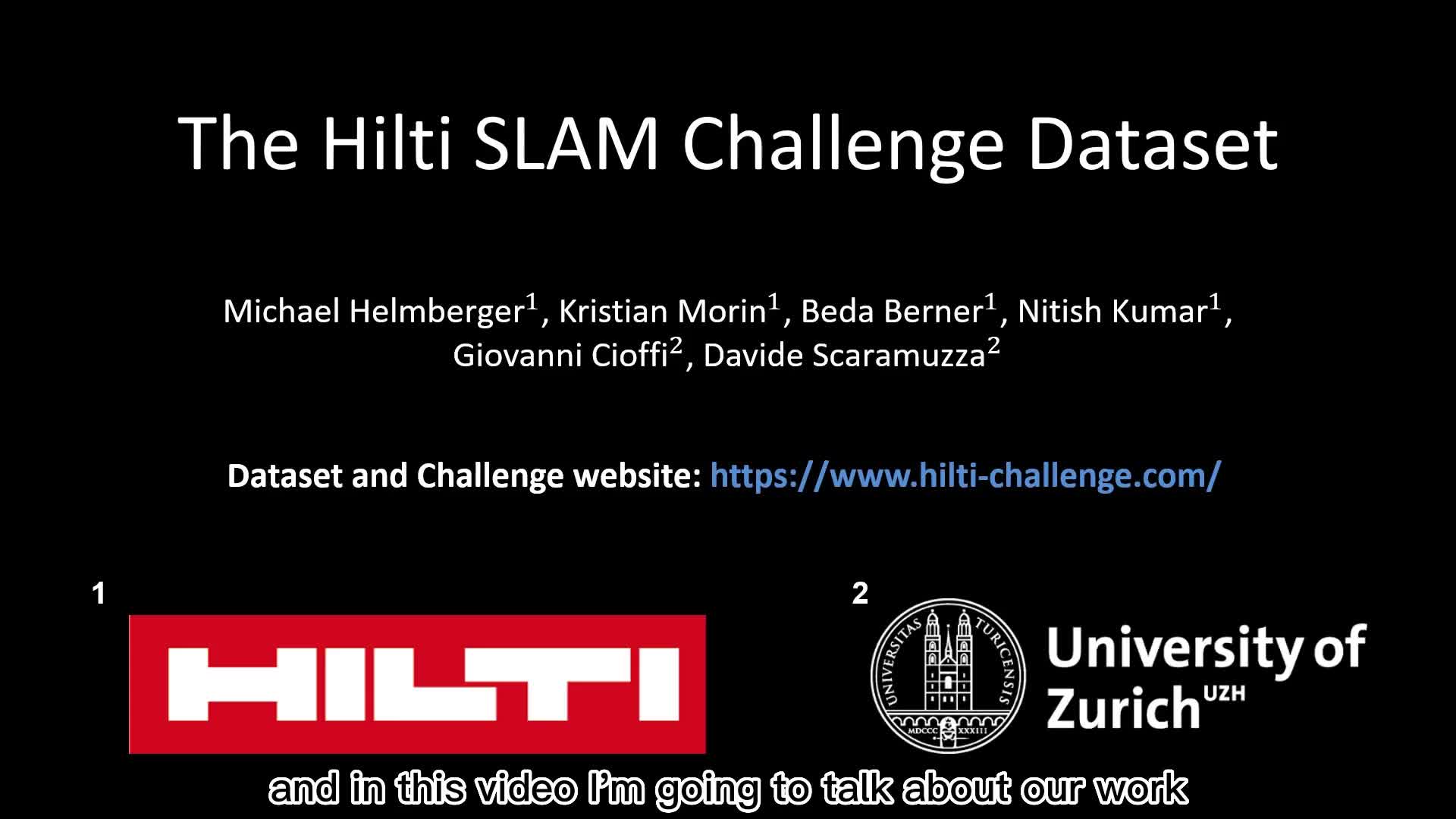 #硬声创作季  最新多传感器融合数据集！Hilti SLAM Challenge Dataset(RAL-IR