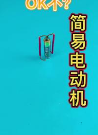 怎么样？神奇不#简易电动机#小发明#硬声创作季 