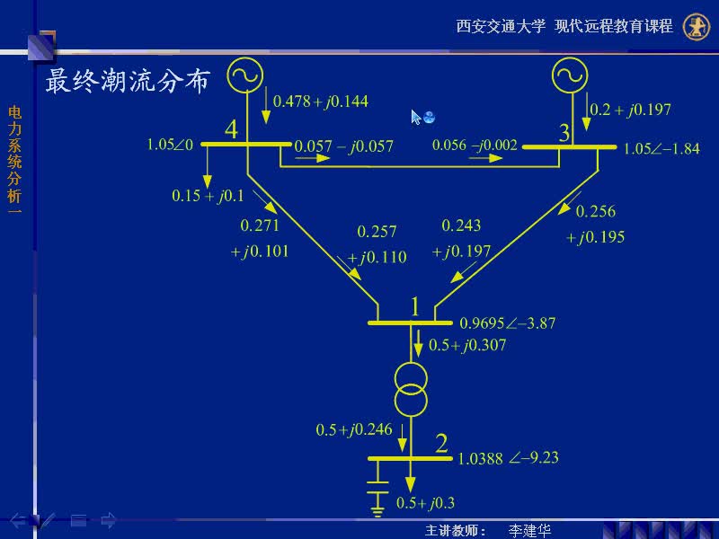 #硬聲創(chuàng)作季 #電力 電力系統(tǒng)穩(wěn)態(tài)分析-41-4.3潮流計(jì)算的牛頓-拉夫遜方法-4