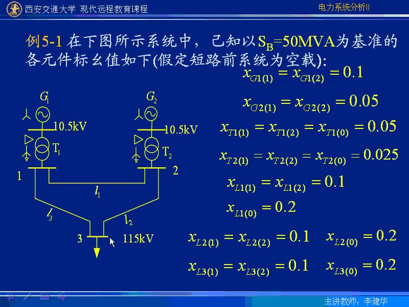 #硬聲創(chuàng)作季 #電力 電力系統(tǒng)暫態(tài)分析-41-5.1不對稱短路故障情況下短路點的電流和電壓-2