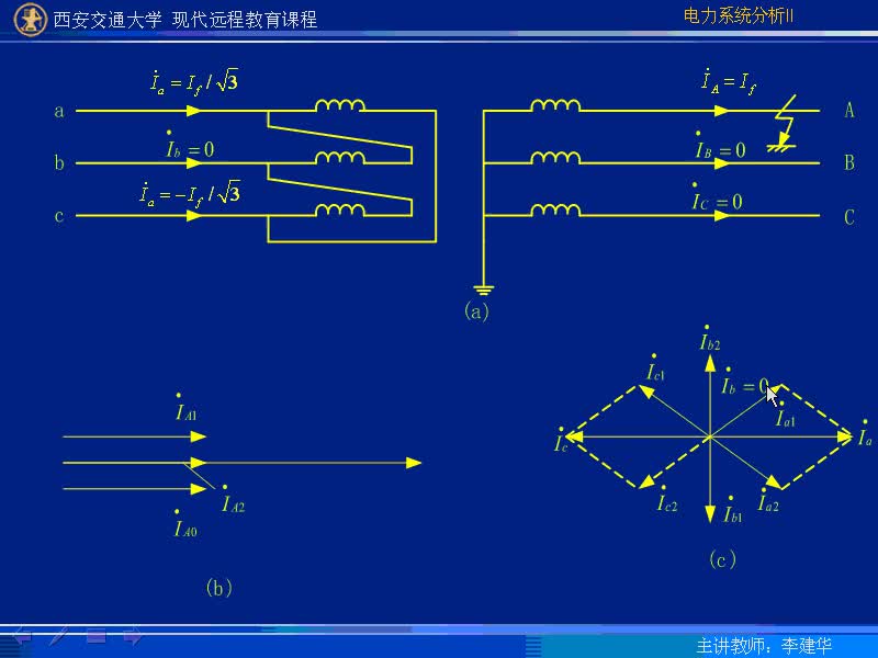 #硬聲創(chuàng)作季 #電力 電力系統(tǒng)暫態(tài)分析-44-5.2非故障處的電流和電壓計(jì)算-2