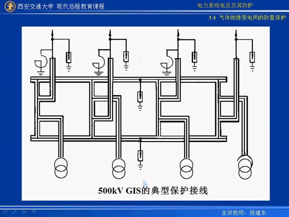 #硬声创作季 #电力 电力系统电压及防护-23-5.4气体绝缘变电所的防雷保护-4