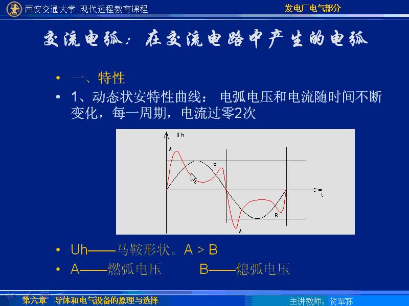 #硬声创作季 #电力 发电厂电气部分-35-6.2高压断路器和隔离开关的原理与选择-4