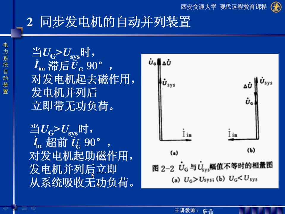 #硬聲創(chuàng)作季 #電力 電力系統(tǒng)自動(dòng)裝置-02-2.2準(zhǔn)同步并列-3