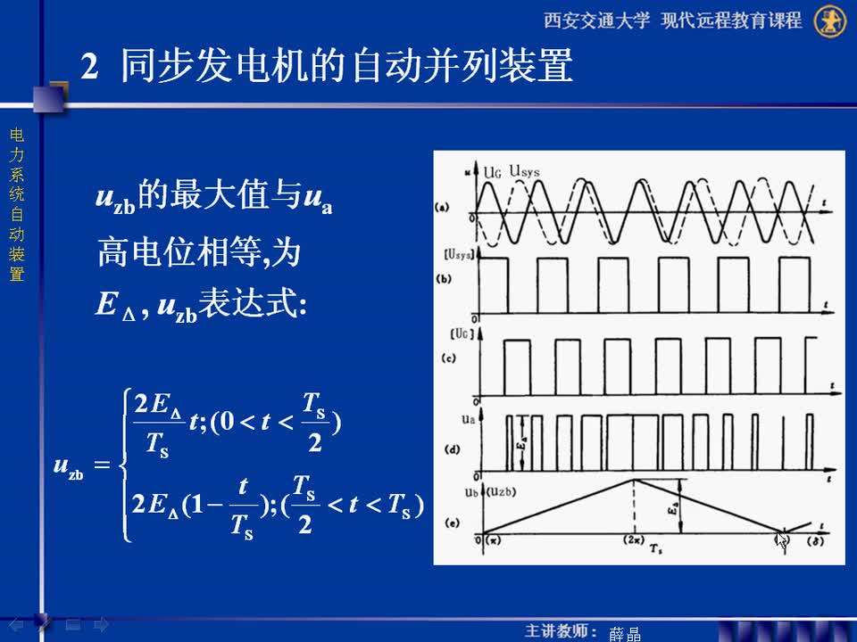 #硬聲創(chuàng)作季 #電力 電力系統(tǒng)自動(dòng)裝置-03-2.3同步條件檢查-2