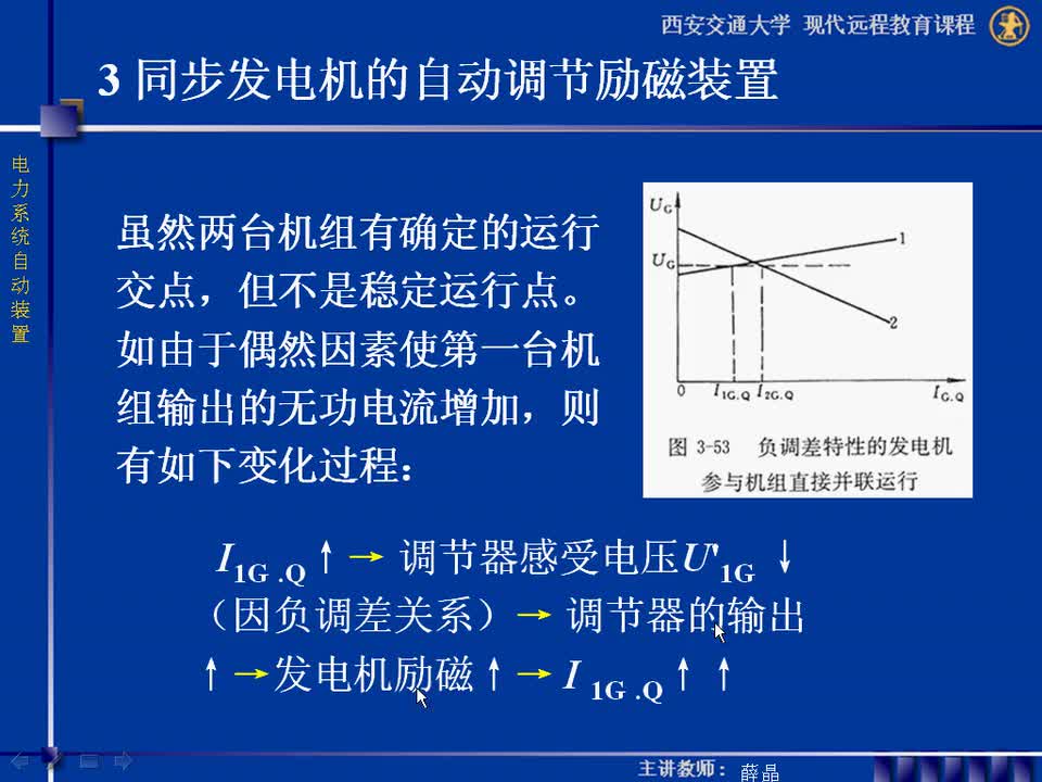 #硬聲創(chuàng)作季 #電力 電力系統(tǒng)自動裝置-13-3.5勵磁調(diào)節(jié)器的靜特性調(diào)整2-3