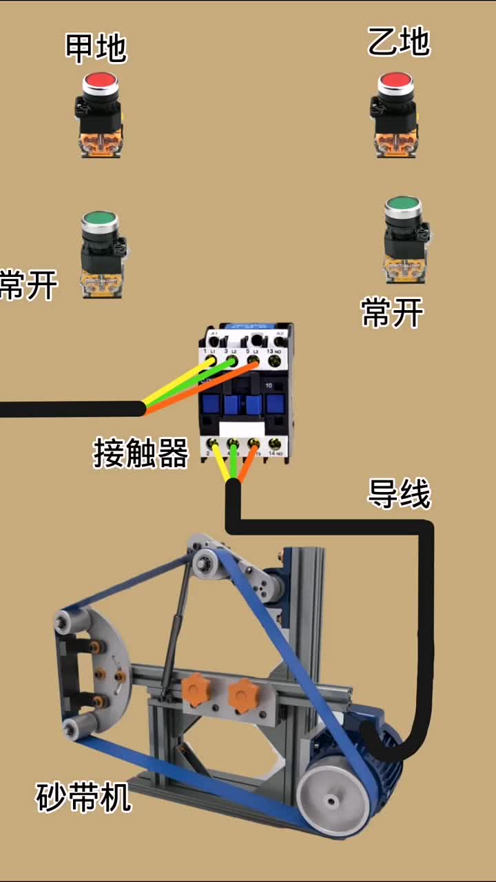 兩地控制口訣#電工知識(shí)#電工#創(chuàng)作靈感#硬聲創(chuàng)作季 