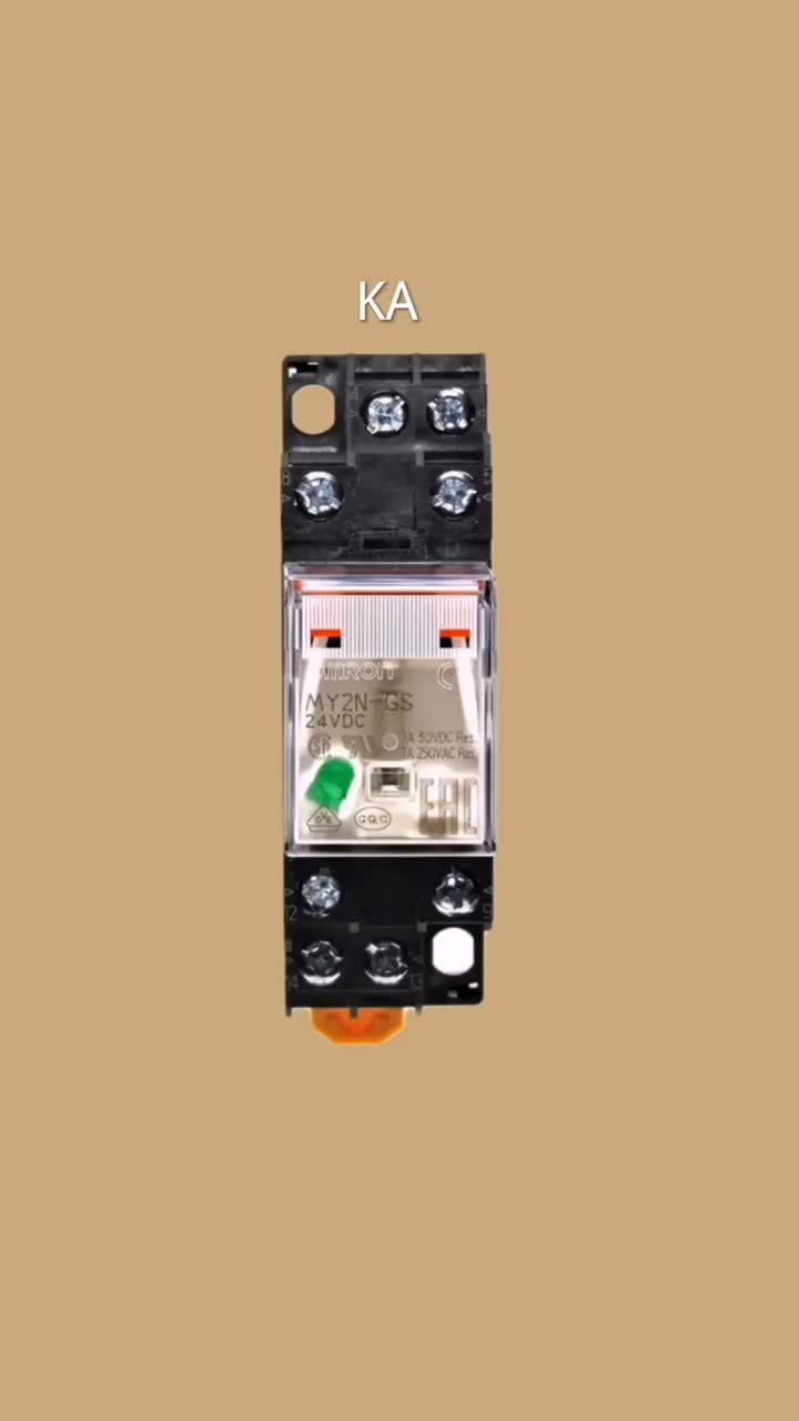 8腳DC24V中間繼電器介紹#集合吧光合計劃創作者#電工七夕大放送#硬聲創作季 