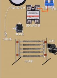 第3集｜#電工常識可調節式加熱管，利用固態調壓器調節電壓大小，控制加熱管#硬聲創作季 