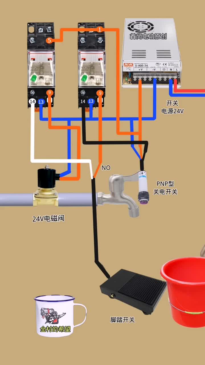 做一个自动放水设备#自来水#三农#硬声创作季 