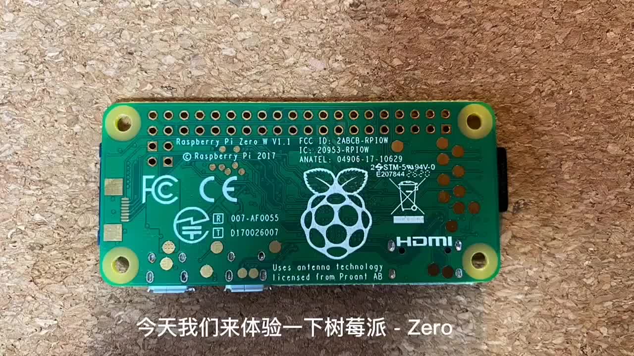 #树莓派 树莓派Zero 上手体验，里面跑的可是一个完整的Linux操作系统电脑 #电脑系统 #硬声创作季 