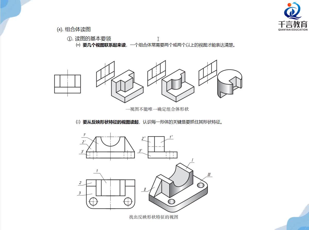 #硬声创作季  数控加工--UG编程：第7课：UG制图-组合图读图4大基本要领详解（理论篇）