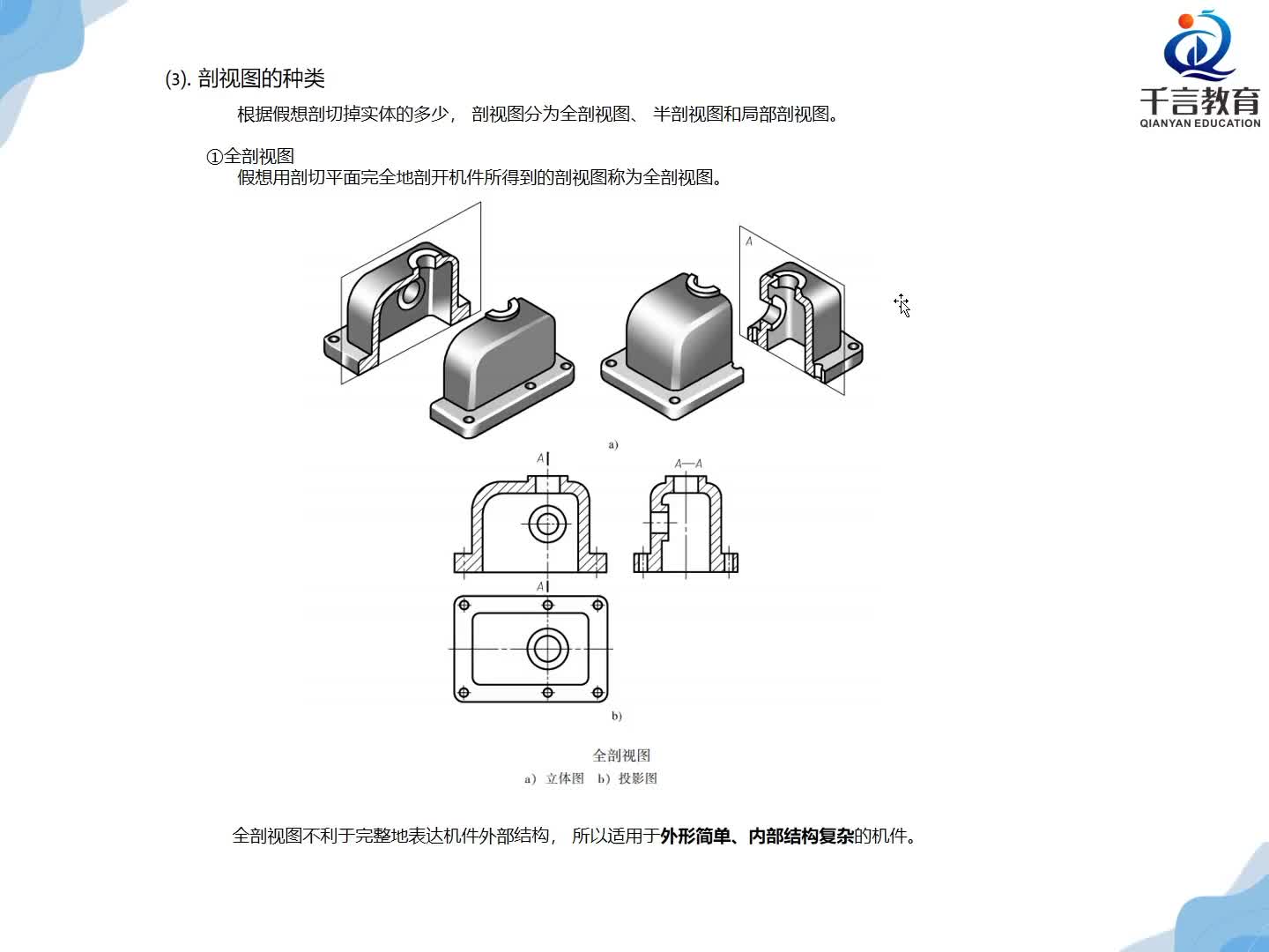 #硬聲創(chuàng)作季  數(shù)控加工--UG編程：第17課：UG制圖-剖視圖種類之全剖視圖