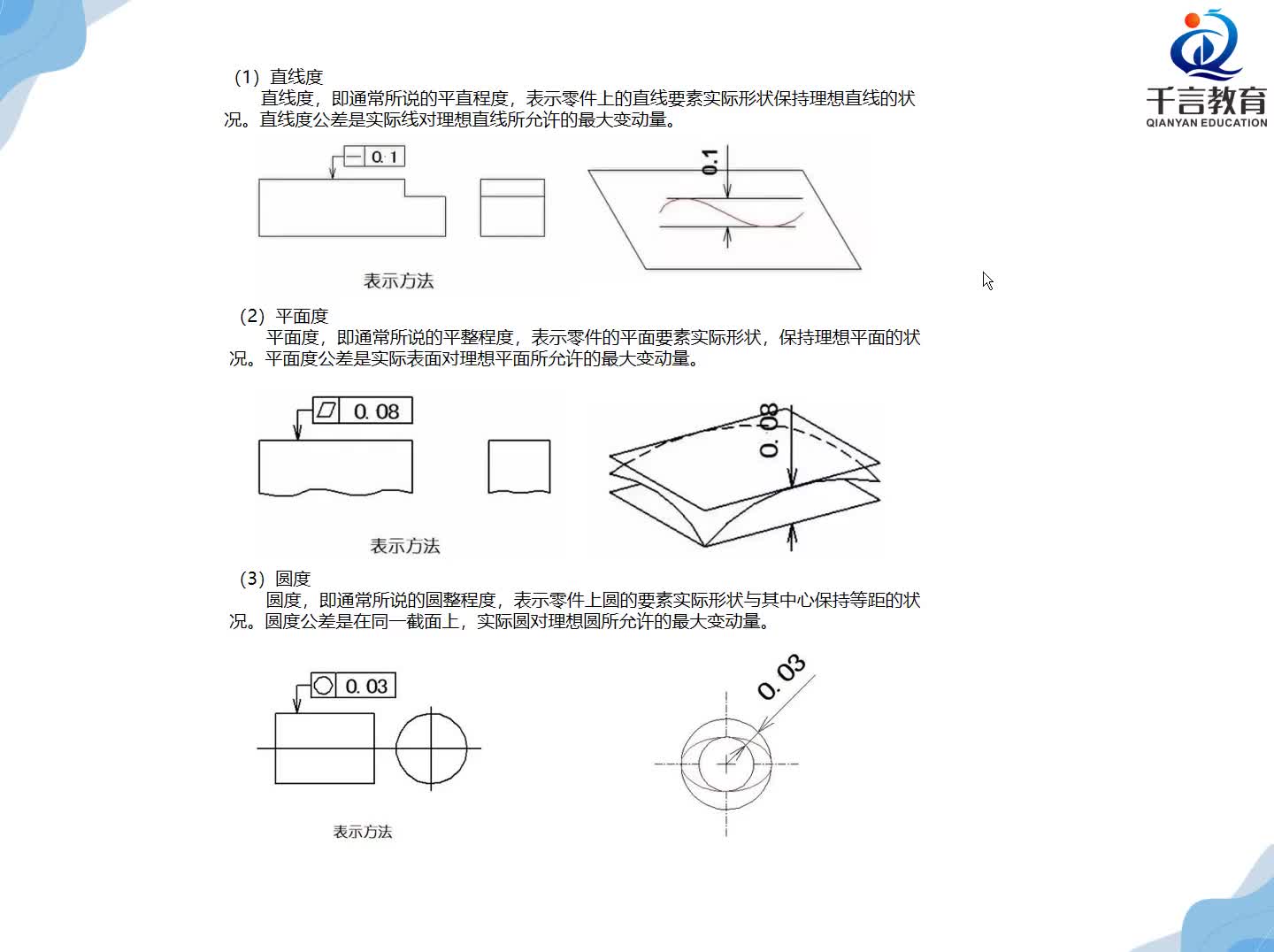 #硬聲創作季  數控加工--UG編程：第38課：UG制圖-14種形位公差含義與使用詳解