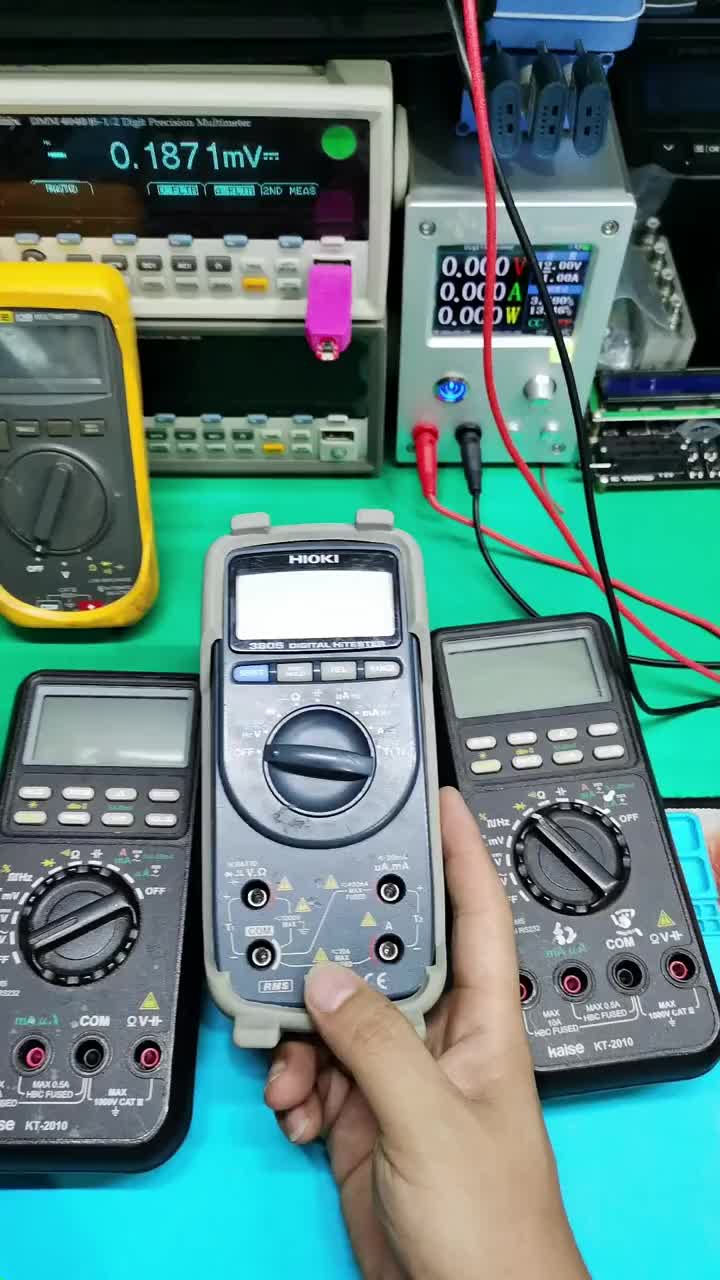 撥盤對了一個多小時，開機后撥盤旋鈕不正，限位卡位置對了多次！ #萬用表  #零基礎(chǔ)學(xué)電工  ##硬聲創(chuàng)作季 