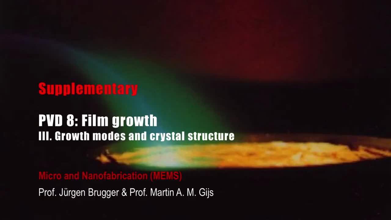 #半导体制造工艺 补充薄膜生长：生长模式和晶体结构
