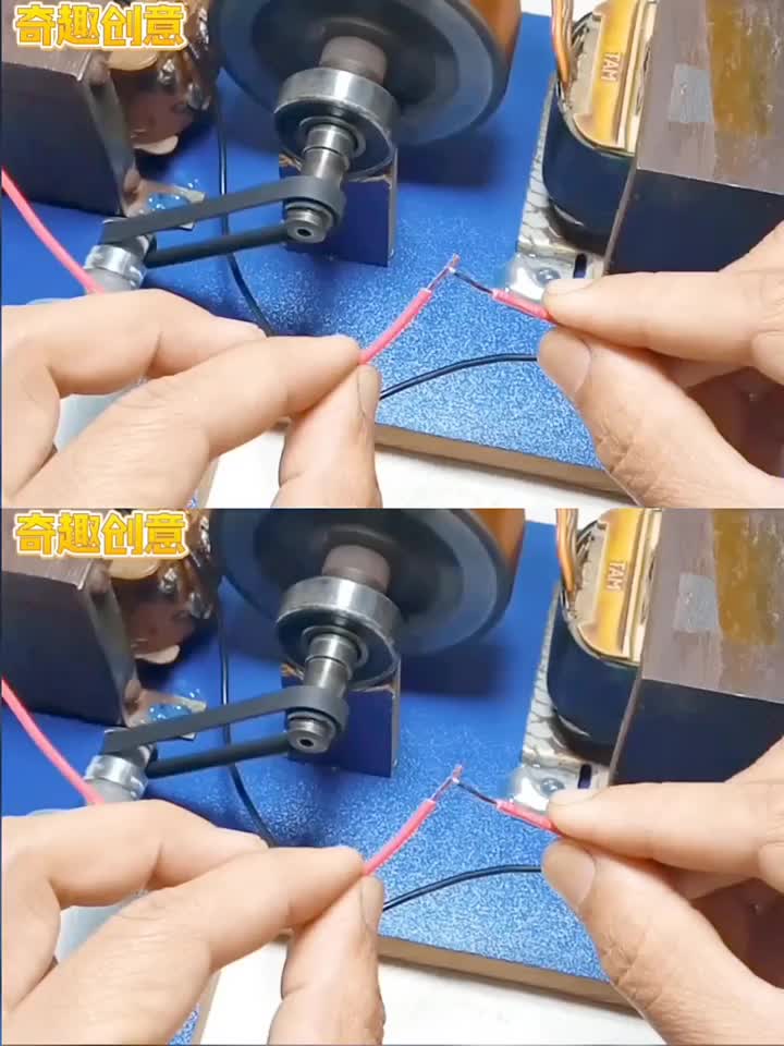 #分享玩電磁發(fā)電 #這年頭還能免費(fèi)用電 #鋰電池組裝 ??以發(fā)電了#硬聲創(chuàng)作季 
