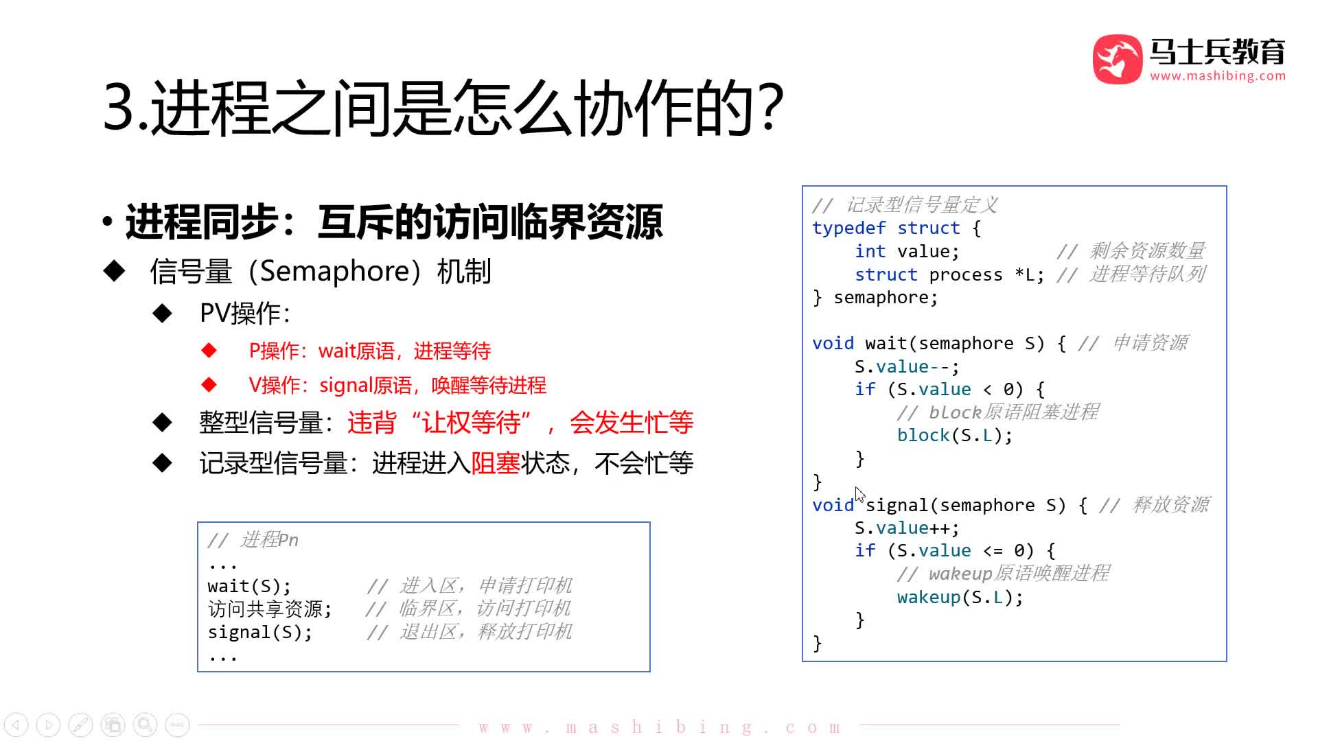 #硬聲創作季  計算機基礎：【操作系統第二章】35.分析同步和互斥問題的方法步驟