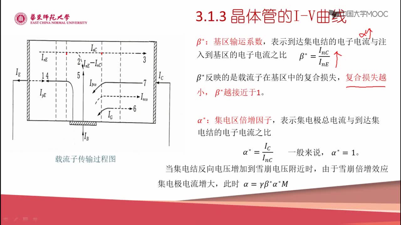 #硬声创作季 #半导体器件 半导体器件原理与仿真设计-03.01 双极型晶体管的正向直流特性3-2