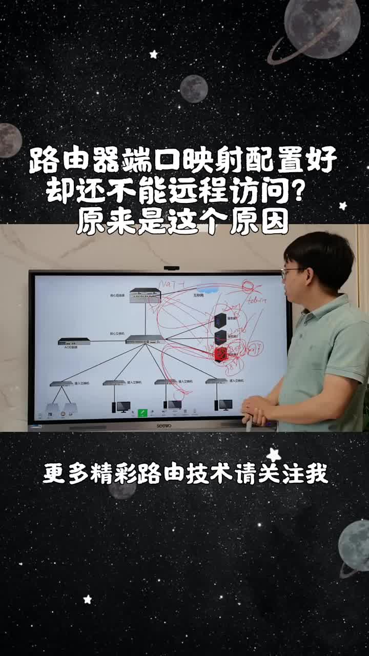 第3集｜终于知道为什么路由器做好了端口映射还不通，原来还差这一步（下）#网络工程师  #路由器#硬声创作季 