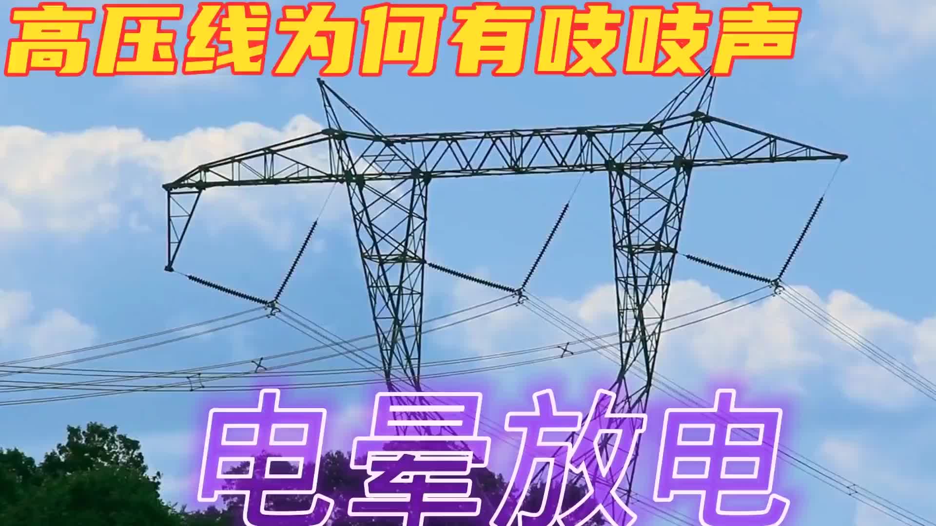 #硬声创作季  高压线为何滋滋响