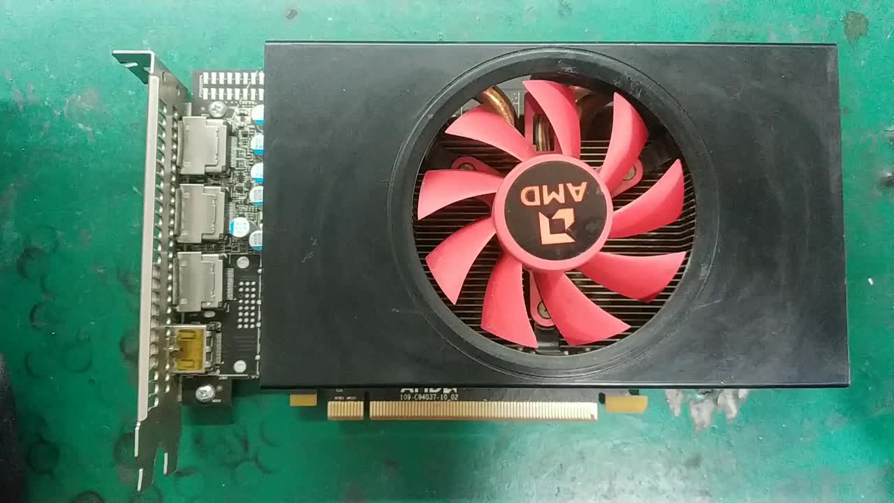 RX580黑屏不认卡，摔过二修焊盘掉点，年后开工第一单干核心#硬声创作季 