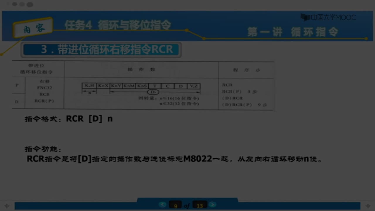 #硬聲創(chuàng)作季 #PLC 電氣控制與PLC技術(shù)-056-04 任務(wù)4循環(huán)與移位類(lèi)指令(RCL、RCR)