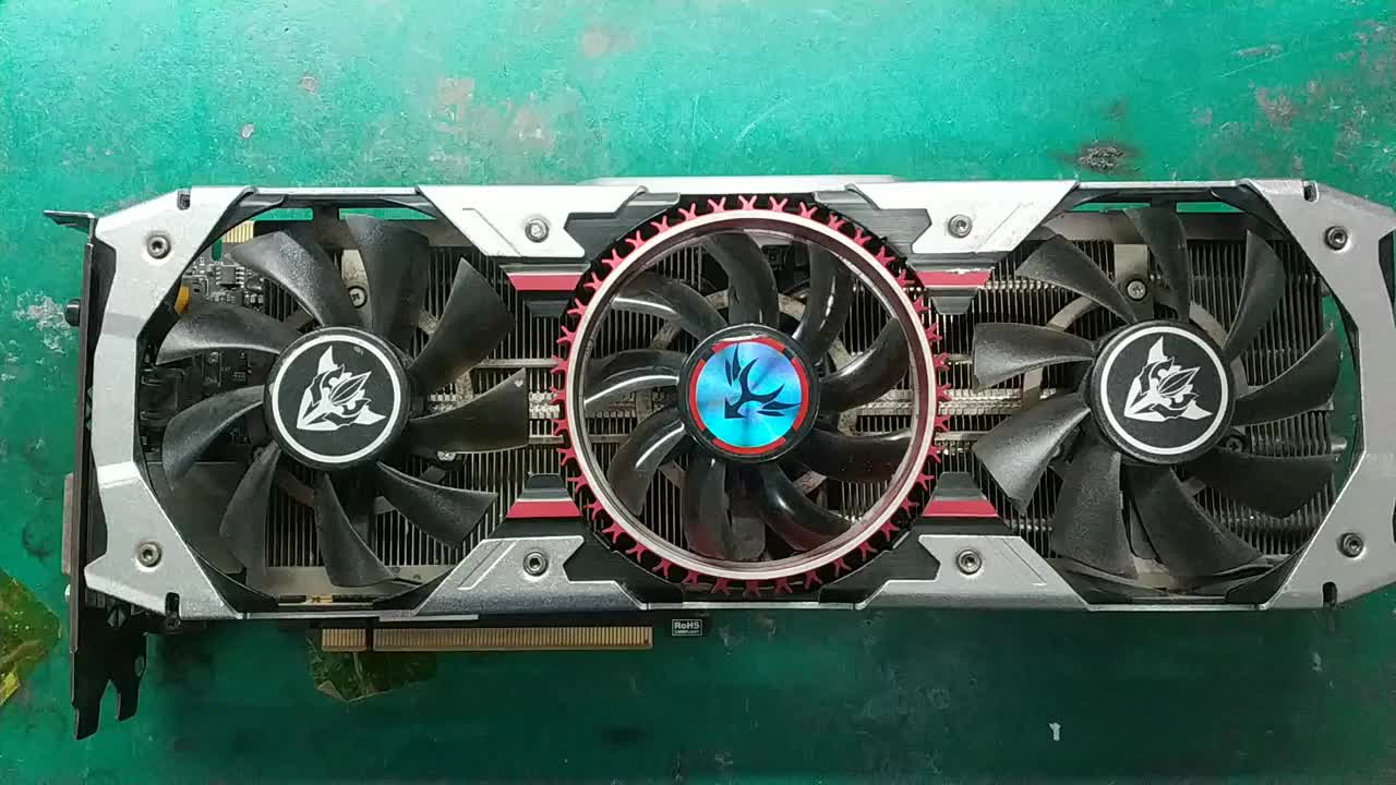 七彩虹GTX1080日常维修打卡，证明我还在维修的道路上#硬声创作季 