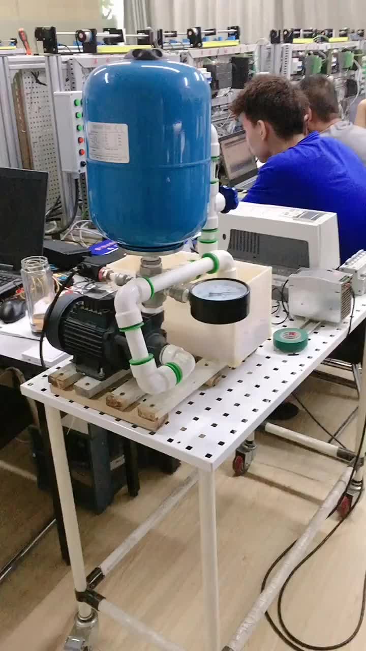 恒壓供水程序編寫及畫面組態中，想學習自動化的老鐵雙擊點亮！#硬聲創作季 