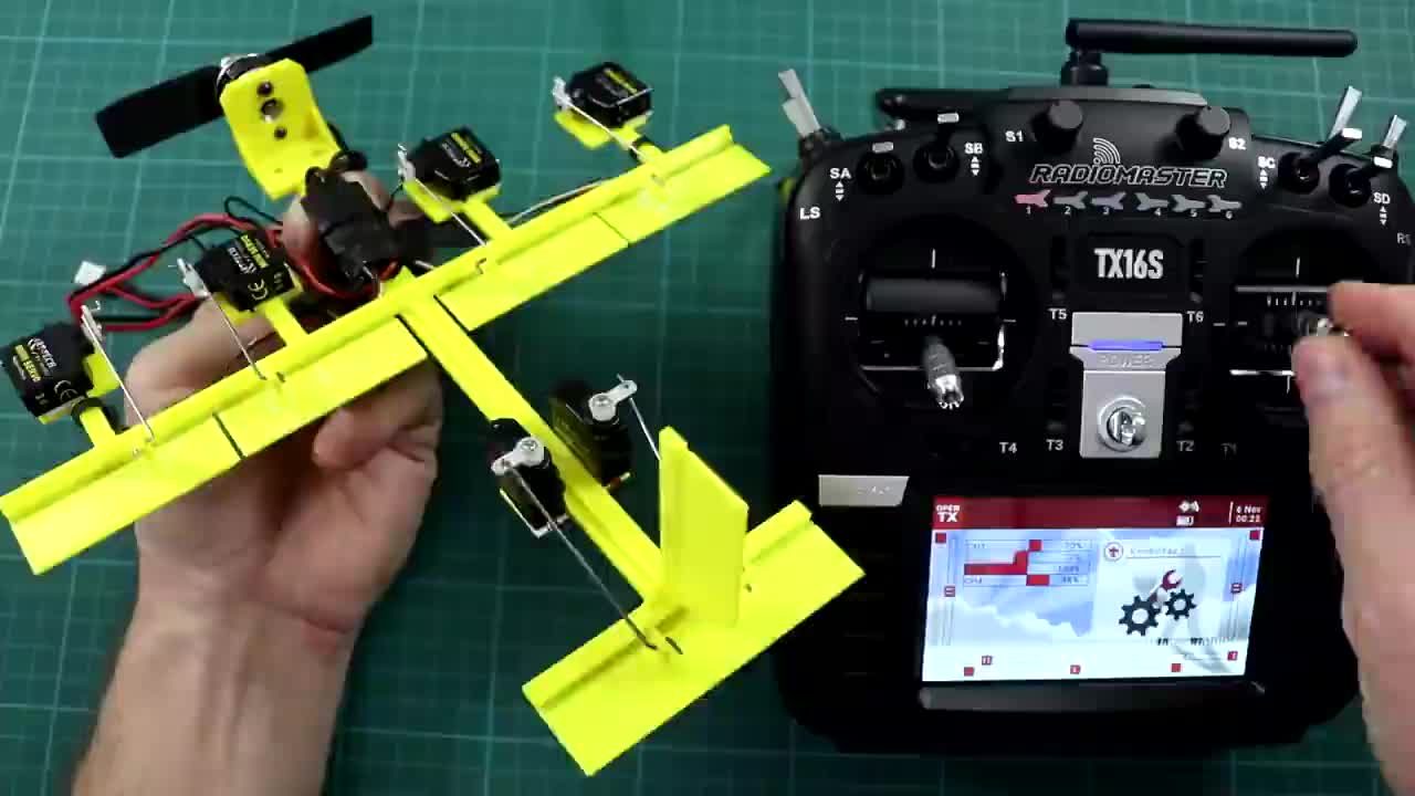 #硬聲創(chuàng)作季  【航模發(fā)燒友】如何使用RadiomasterTX16S為初學者設置RC模型飛機？？？