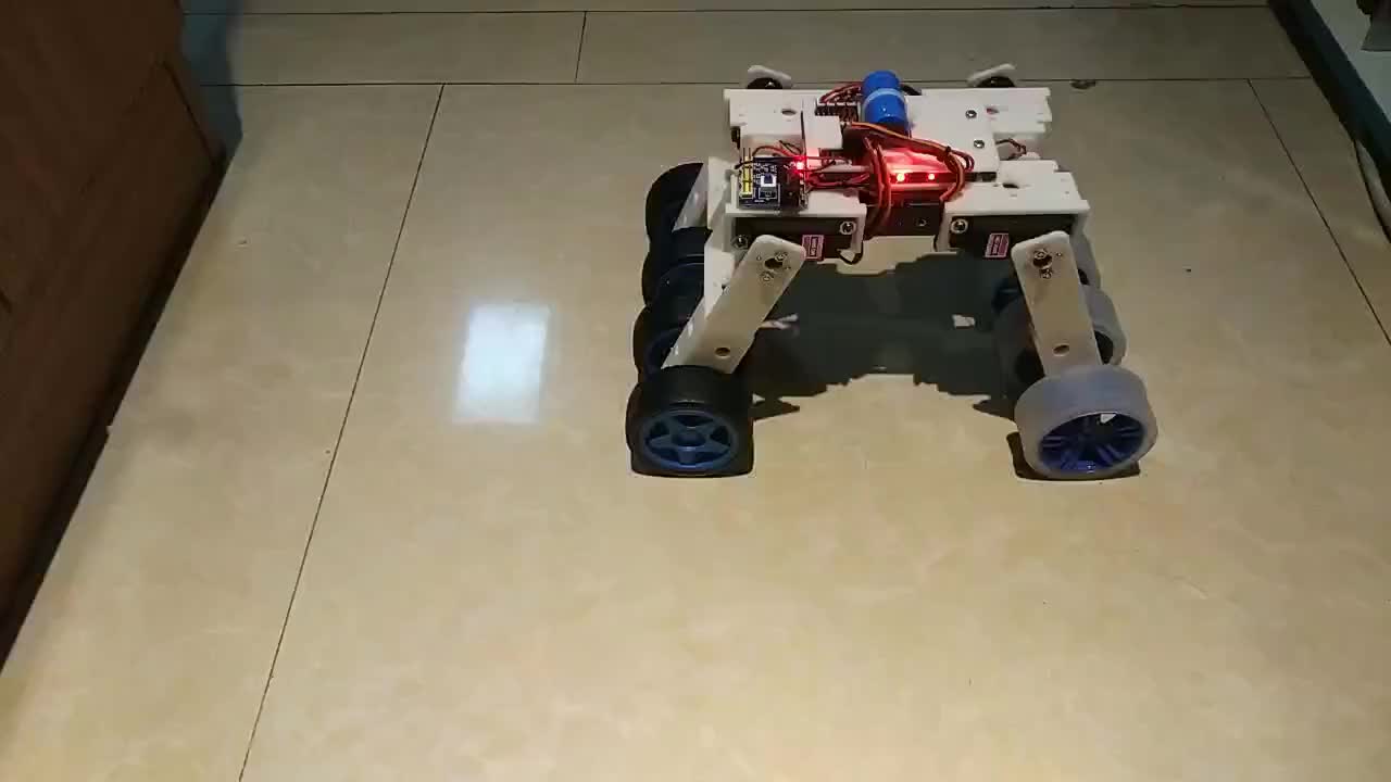 #硬聲創作季  wifi控制輪足小車