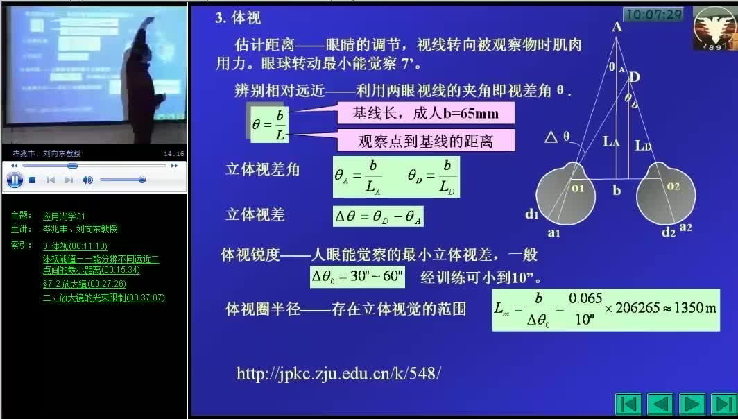 #硬声创作季 #光学 应用光学-31 典型光学系统2-2