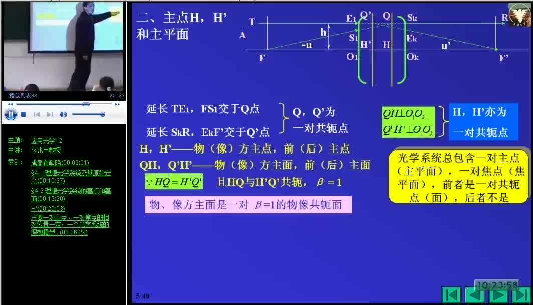 #硬声创作季 #光学 应用光学-12 理想光学系统1-4