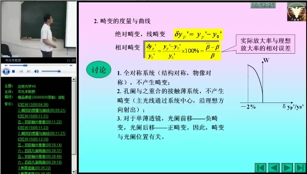 #硬声创作季 #光学 应用光学-46 像差概论5-2