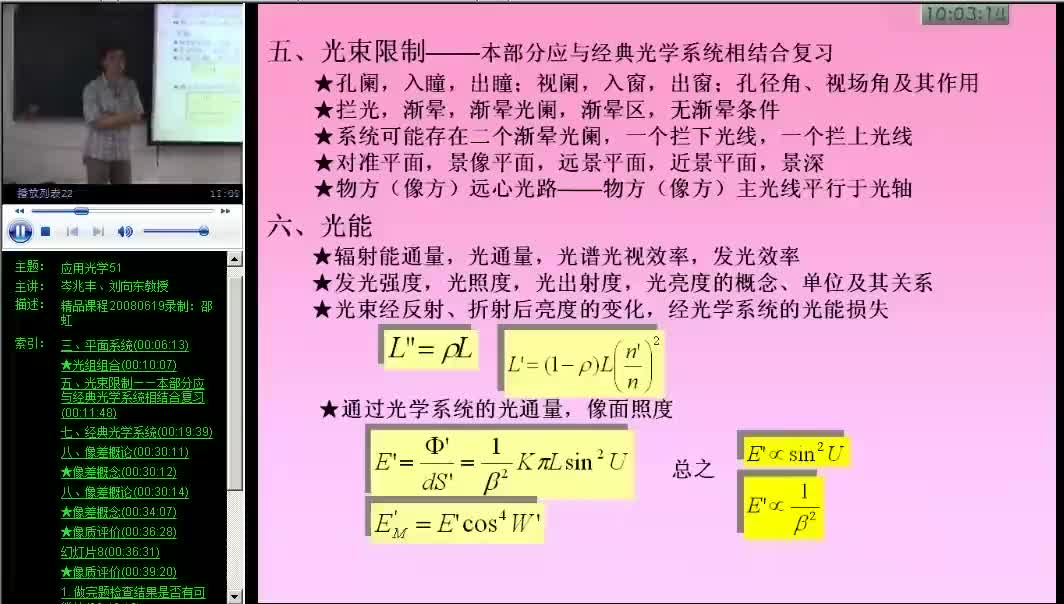 #硬声创作季 #光学 应用光学-51 总复习-2