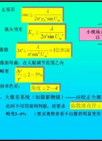 #硬声创作季 #光学 应用光学-49 波像差与像质评价2-4