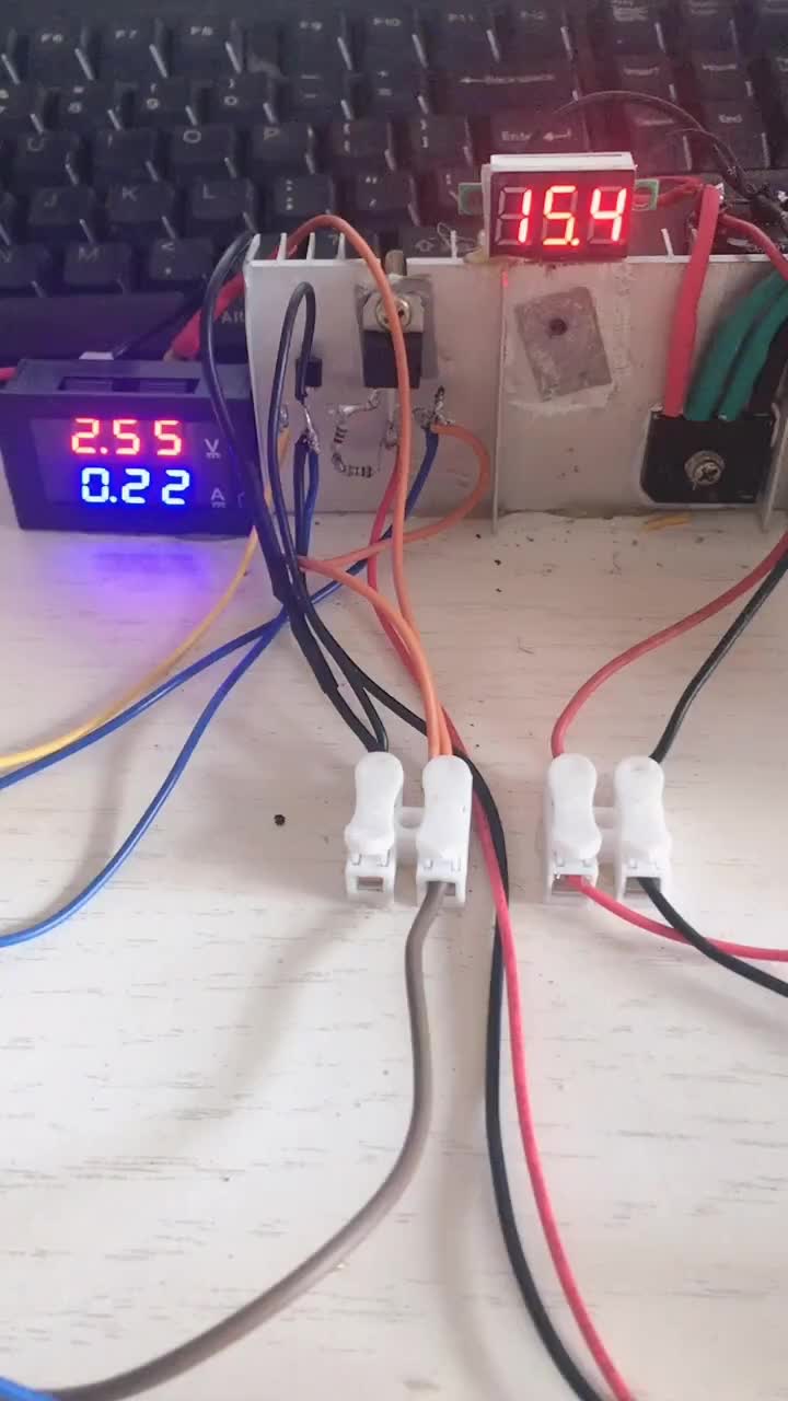 科研時(shí)經(jīng)常要用到各種不同電源，索性Diy一個(gè)！效果不錯(cuò)2.5v-28v 最大電流5A！爽歪歪的#硬聲創(chuàng)作季 